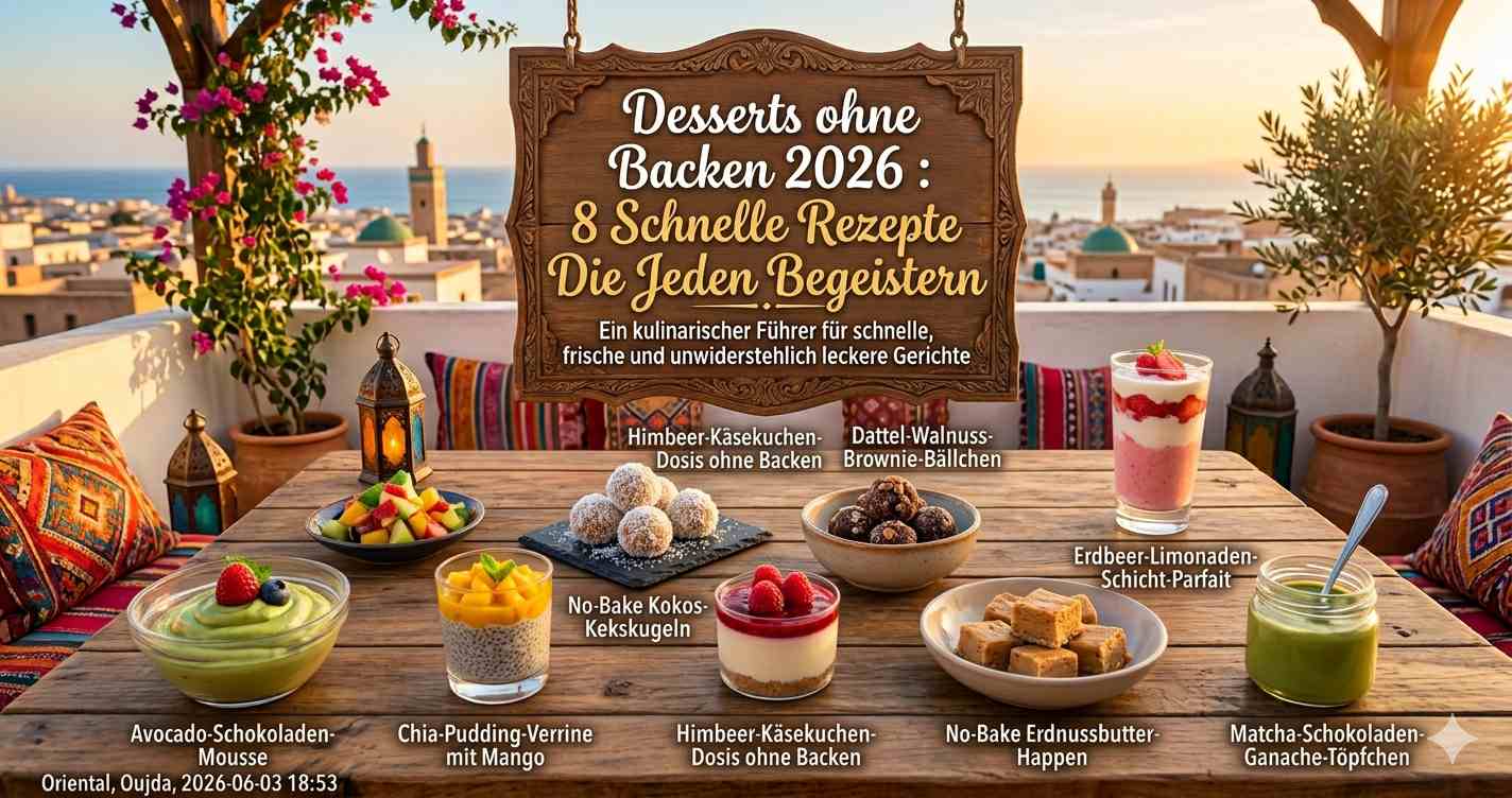 Desserts ohne Backen 2026 : 8 Schnelle Rezepte Die Jeden Begeistern